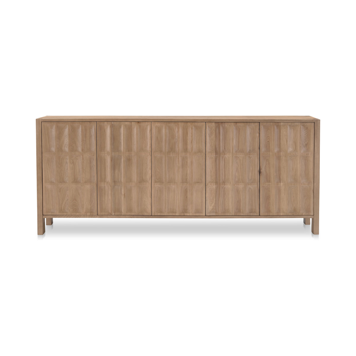Roland Sideboard – 84" Solid Oak Sideboard (1)