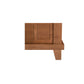 Enya Nightstand – 32" Red Oak Nightstand (7)