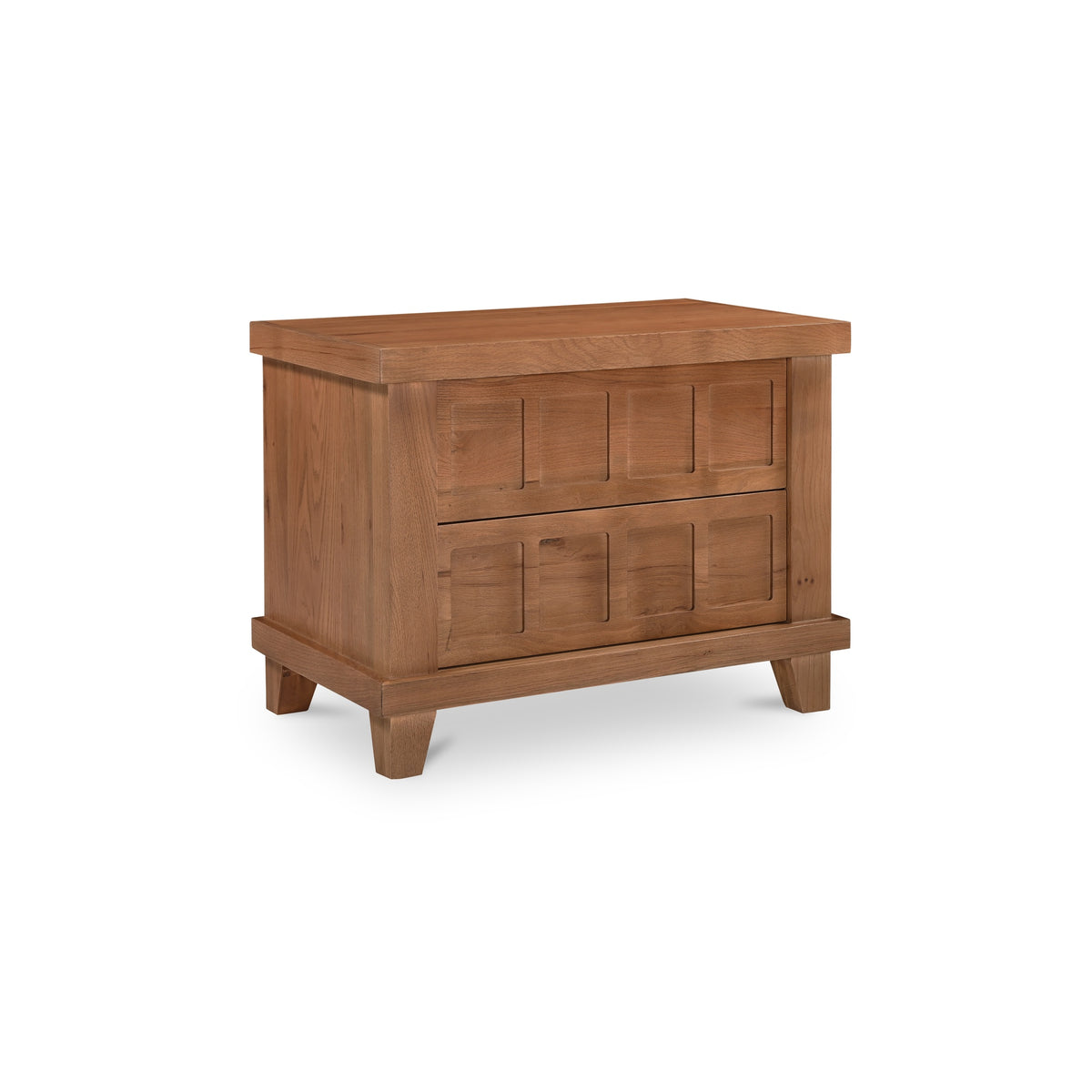 Enya Nightstand – 32" Red Oak Nightstand (2)