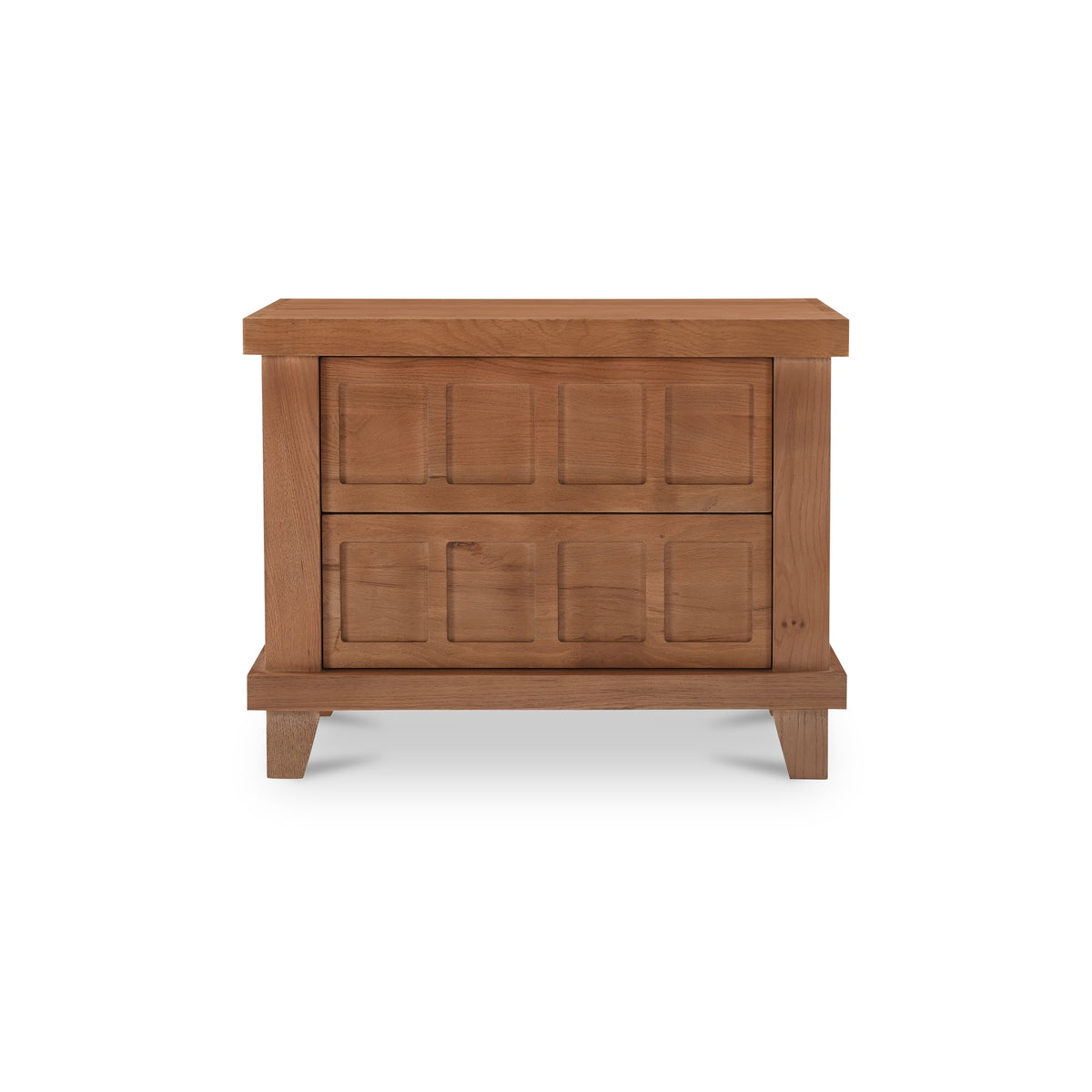 Enya Nightstand – 32" Red Oak Nightstand (1)