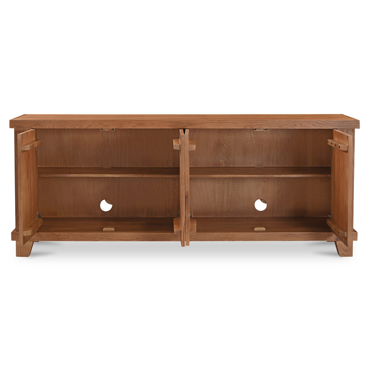 Enya Sideboard – 80" Oak Sideboard (2 Colors) (14)