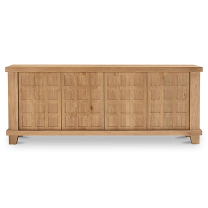 Enya Sideboard – 80" Oak Sideboard (2 Colors) (1)
