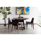 Deco Dining Chair – 21" Walnut Frame Dining Chair, Set of 2 (3 Colors) (24)