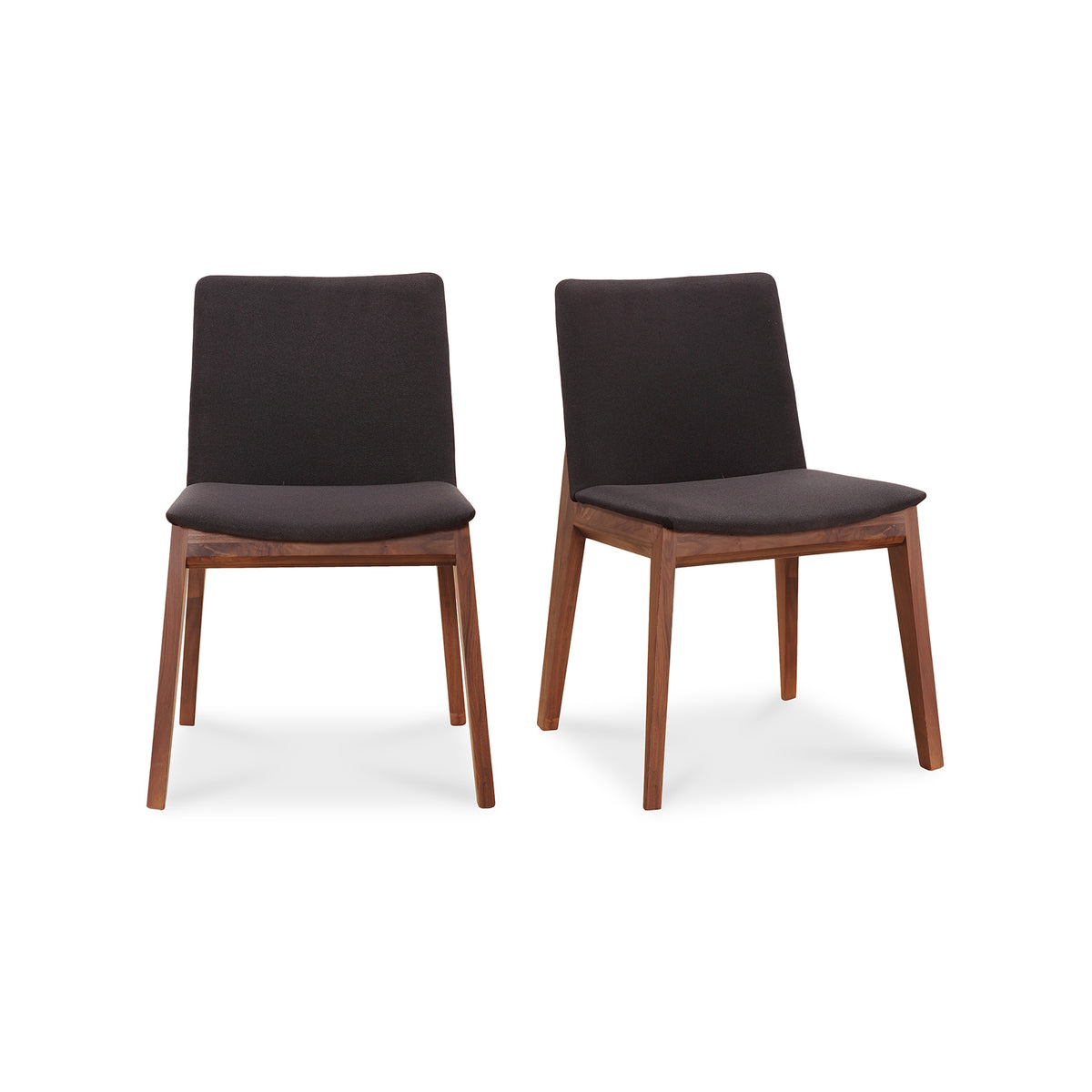 Deco Dining Chair – 21" Walnut Frame Dining Chair, Set of 2 (3 Colors) (18)