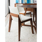 Deco Dining Chair – 21" Walnut Frame Dining Chair, Set of 2 (3 Colors) (8)