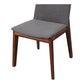 Deco Dining Chair – 21" Walnut Frame Dining Chair, Set of 2 (3 Colors) (33)