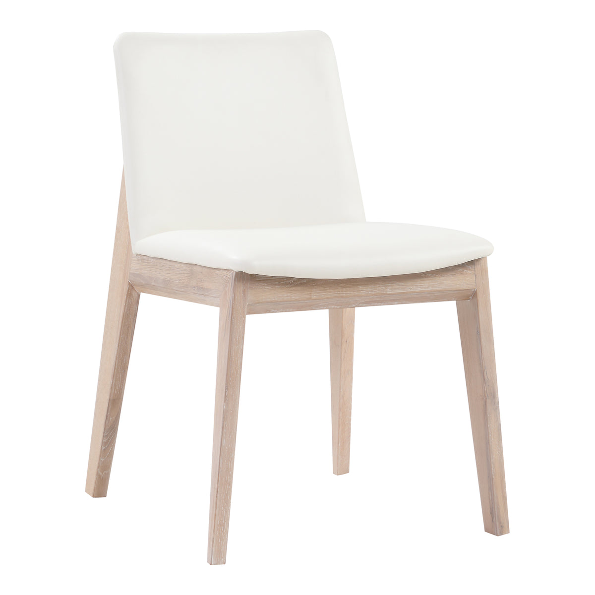 Deco Oak Dining Chair – 21" Solid Oak Dining Chair, Set of 2 (5)