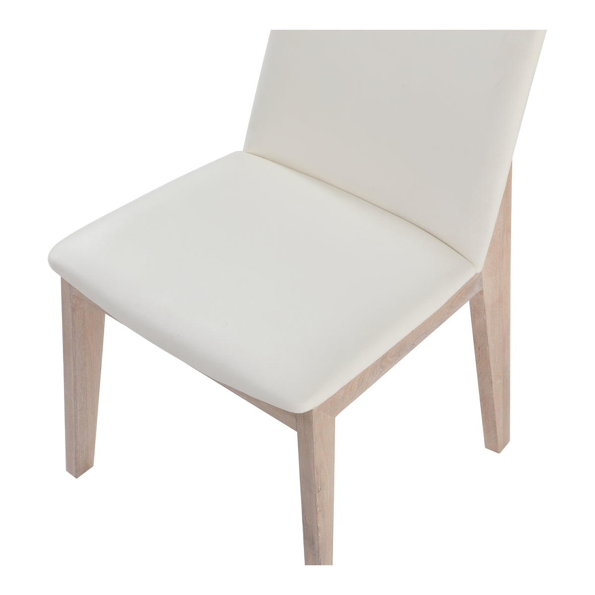Deco Oak Dining Chair – 21" Solid Oak Dining Chair, Set of 2 (8)