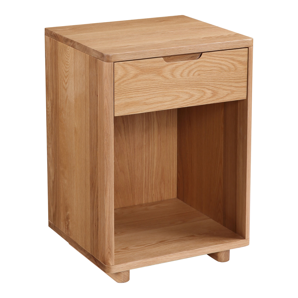 Osamu Nightstand – 17" Solid White Oak Nightstand (2)