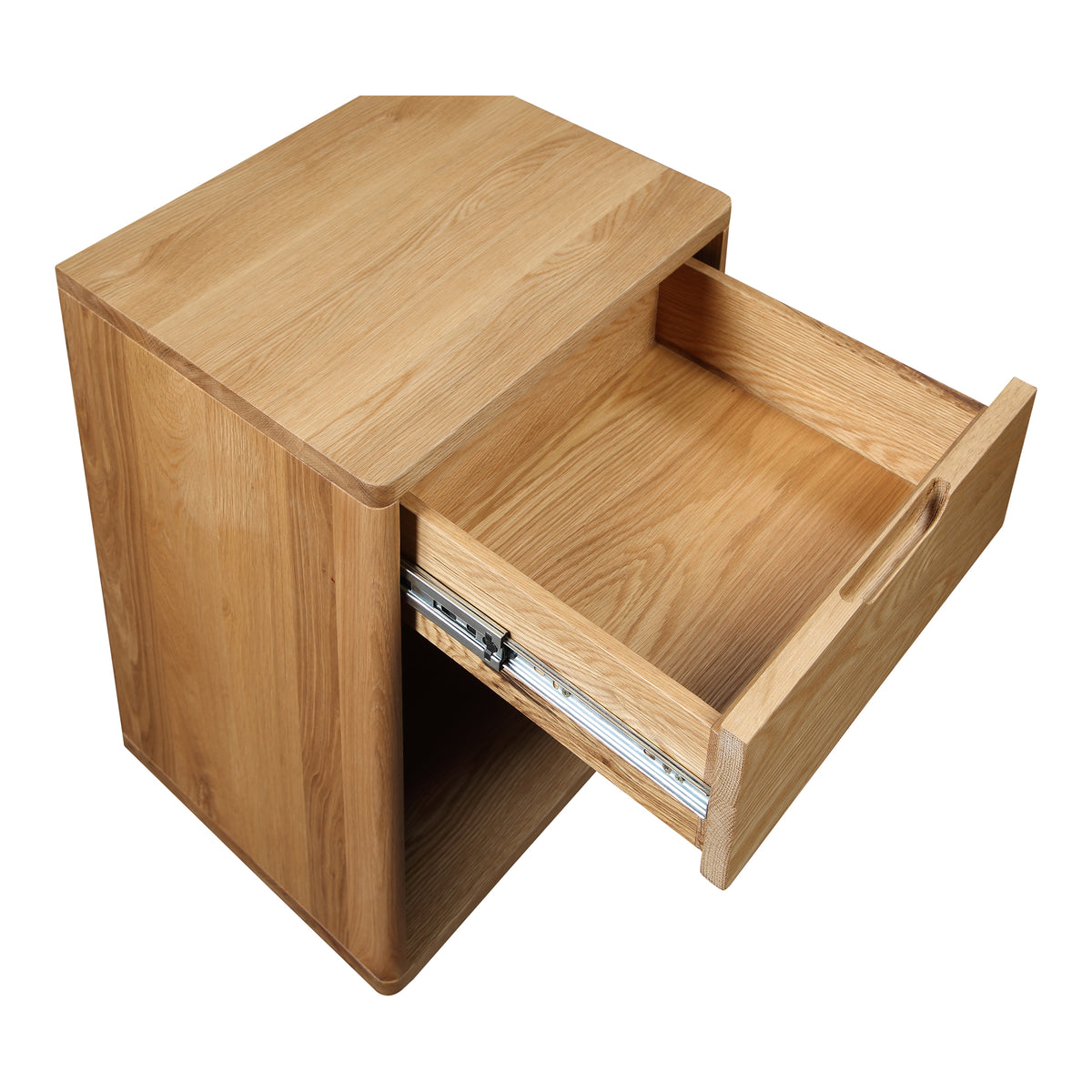 Osamu Nightstand – 17" Solid White Oak Nightstand (6)