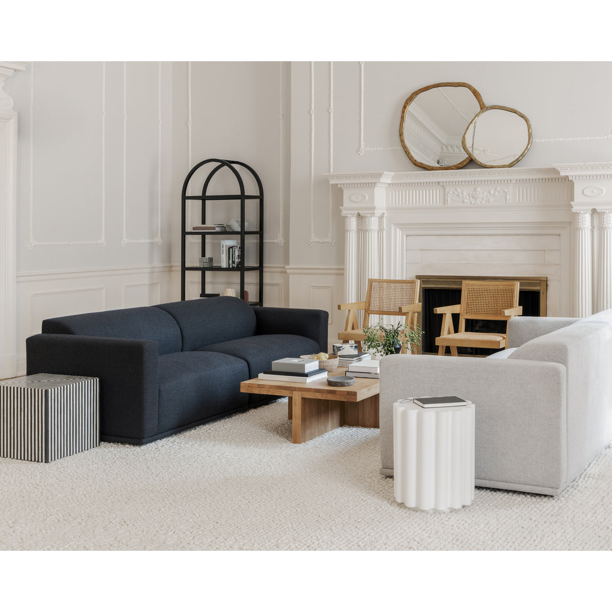 Eero Bookcase – 80" Solid Wood Bookcase (3 Colors) (22)