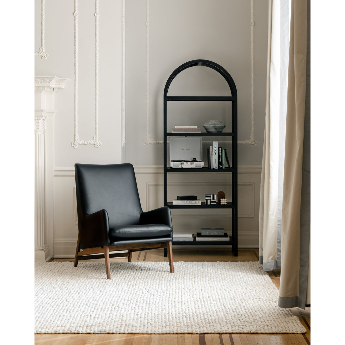 Eero Bookcase – 80" Solid Wood Bookcase (3 Colors) (23)