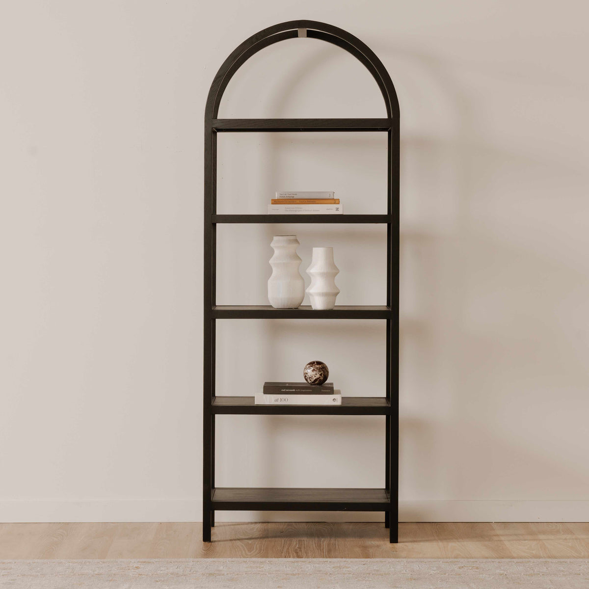 Eero Bookcase – 80" Solid Wood Bookcase (3 Colors) (19)