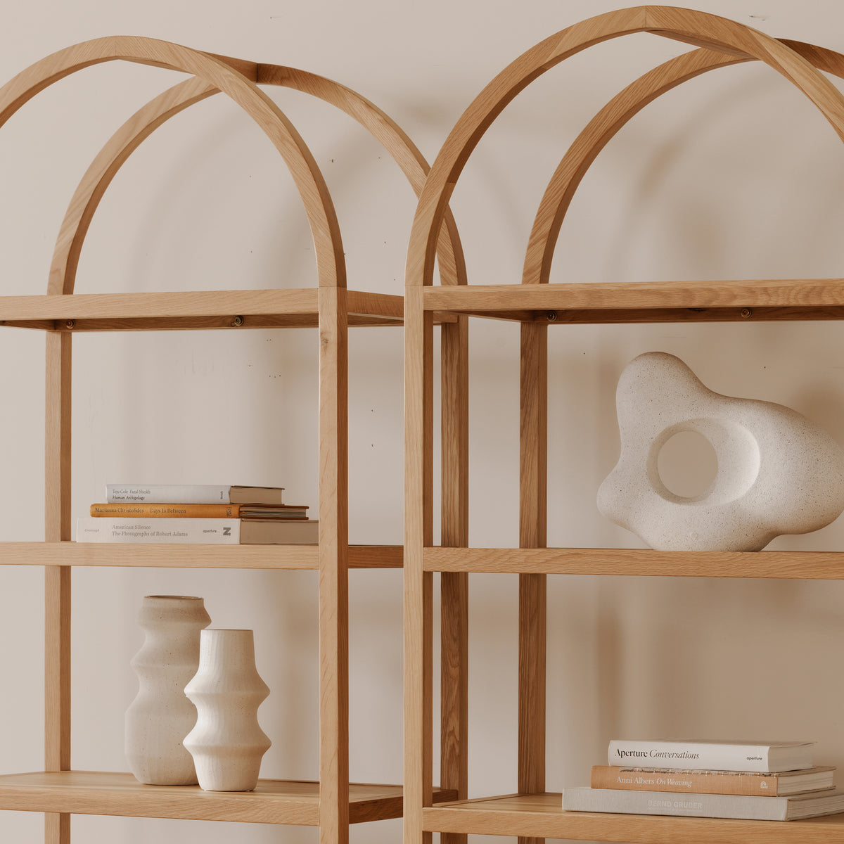 Eero Bookcase – 80" Solid Wood Bookcase (3 Colors) (6)