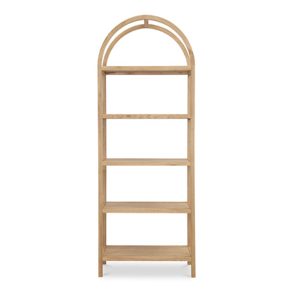 Eero Bookcase – 80" Solid Wood Bookcase (3 Colors) (1)