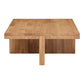 Folke Coffee Table – 50" Rectangular Solid Wood Coffee Table (2 Colors) (3)
