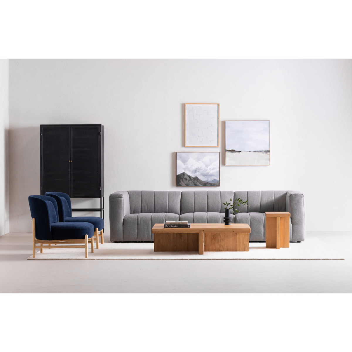 Folke Coffee Table – 50" Rectangular Solid Wood Coffee Table (2 Colors) (9)