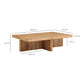 Folke Coffee Table – 50" Rectangular Solid Wood Coffee Table (2 Colors) (10)