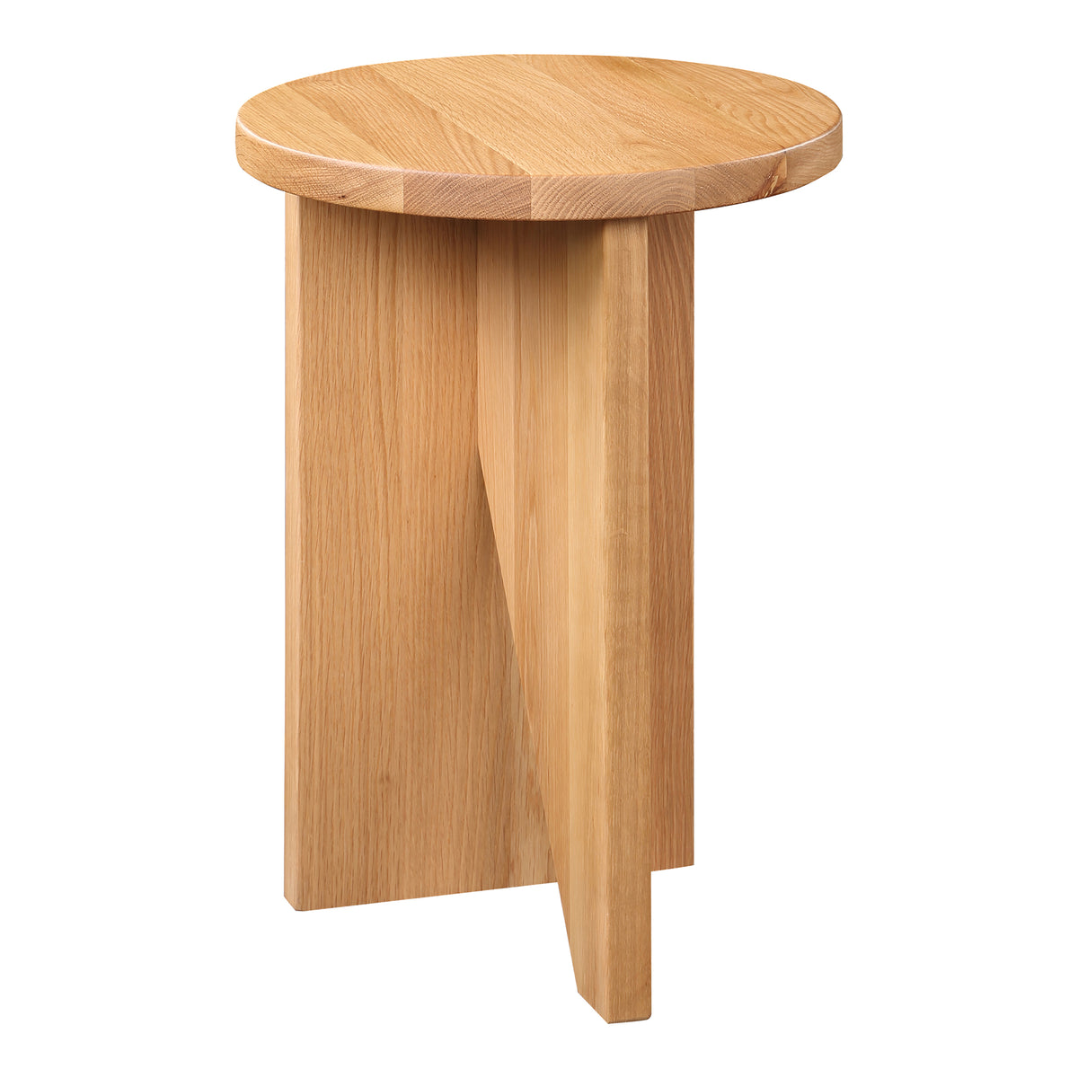 Grace Wood Accent Table – 14" Solid Wood Accent Table (3 Colors) (2)