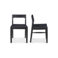 Owing Dining Chair – 19.5" Solid Wood Dining Chairs, Set of 2 (3 Colors) (27)