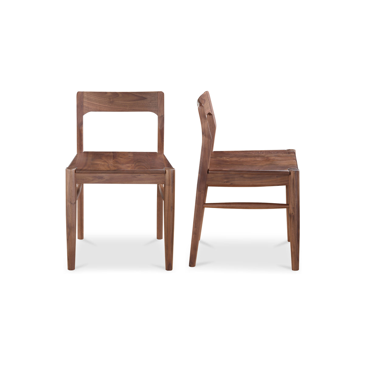 Owing Dining Chair – 19.5" Solid Wood Dining Chairs, Set of 2 (3 Colors) (2)