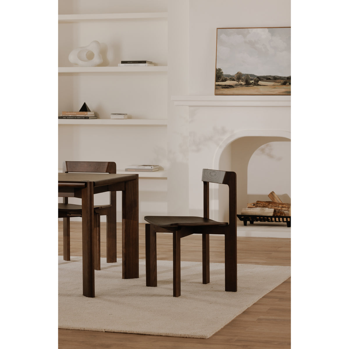 Daifuku Dining Chair Set of 2 – 22" Solid Ash Dining Chairs (10)