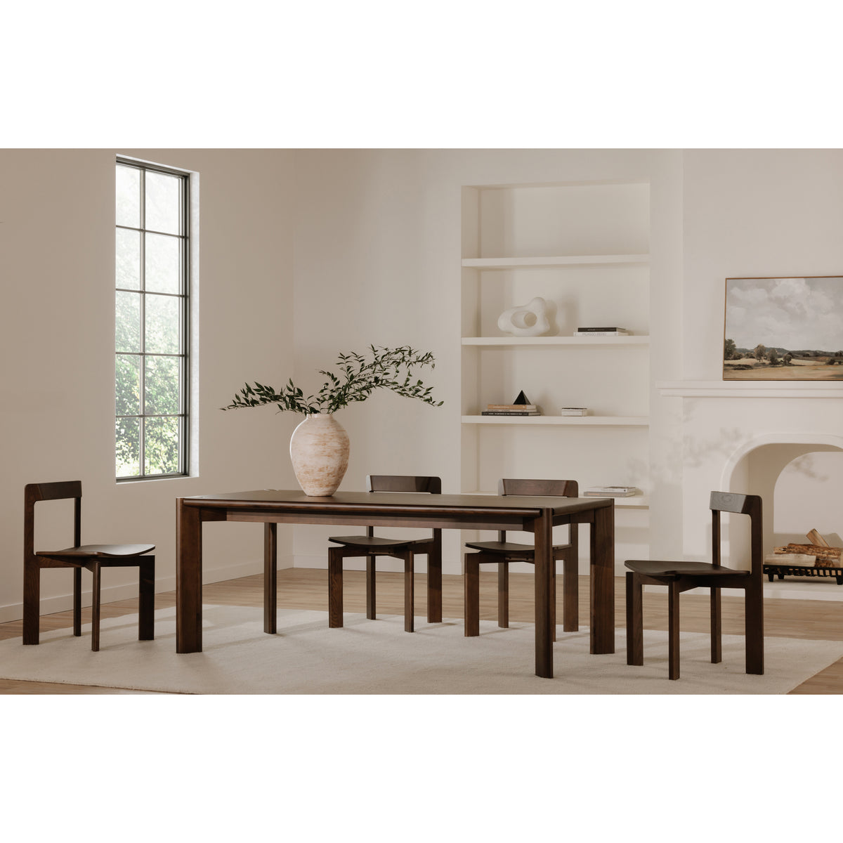 Daifuku Dining Table – 96" Solid Wood Dining Table (2 Colors) (10)
