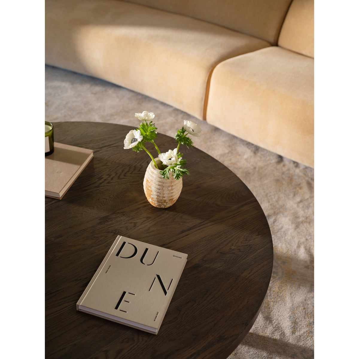 Alden Coffee Table – 50" Solid Oak Coffee Table (7)