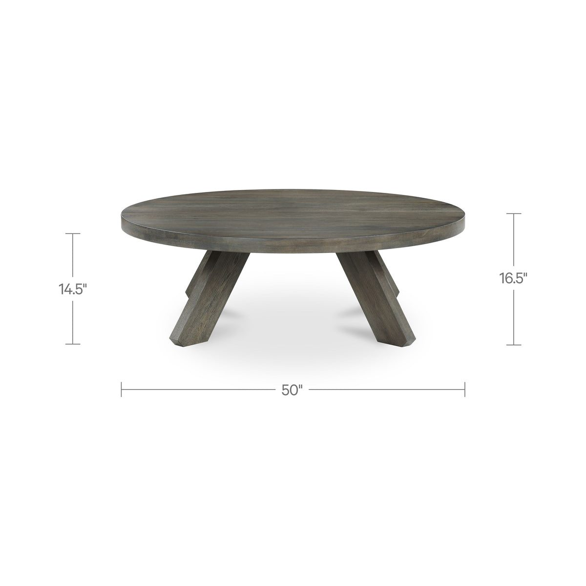Alden Coffee Table – 50" Solid Oak Coffee Table (9)