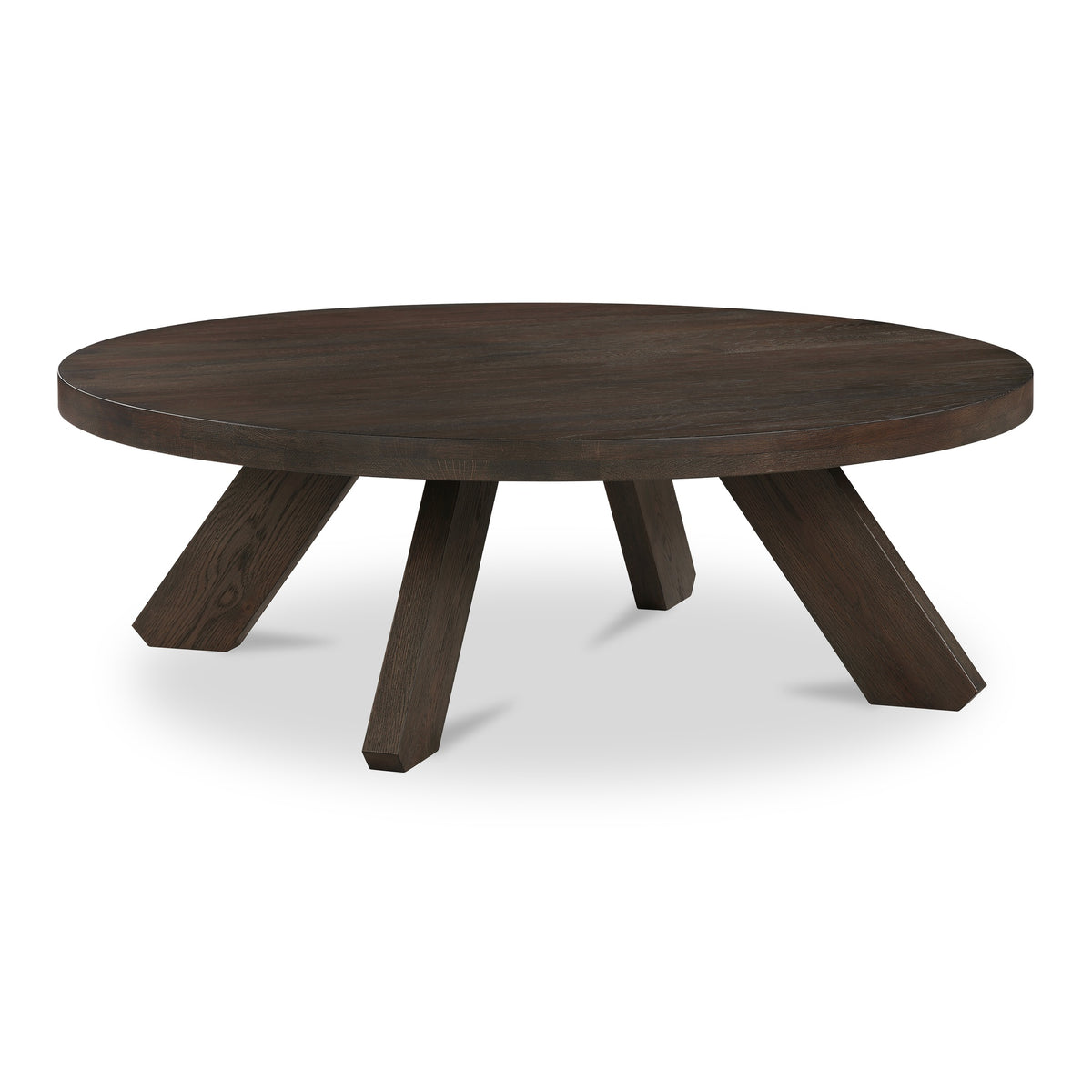 Alden Coffee Table – 50" Solid Oak Coffee Table (2)
