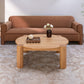 Jack Coffee Table – 43.3" Round Solid Oak Coffee Table (7)
