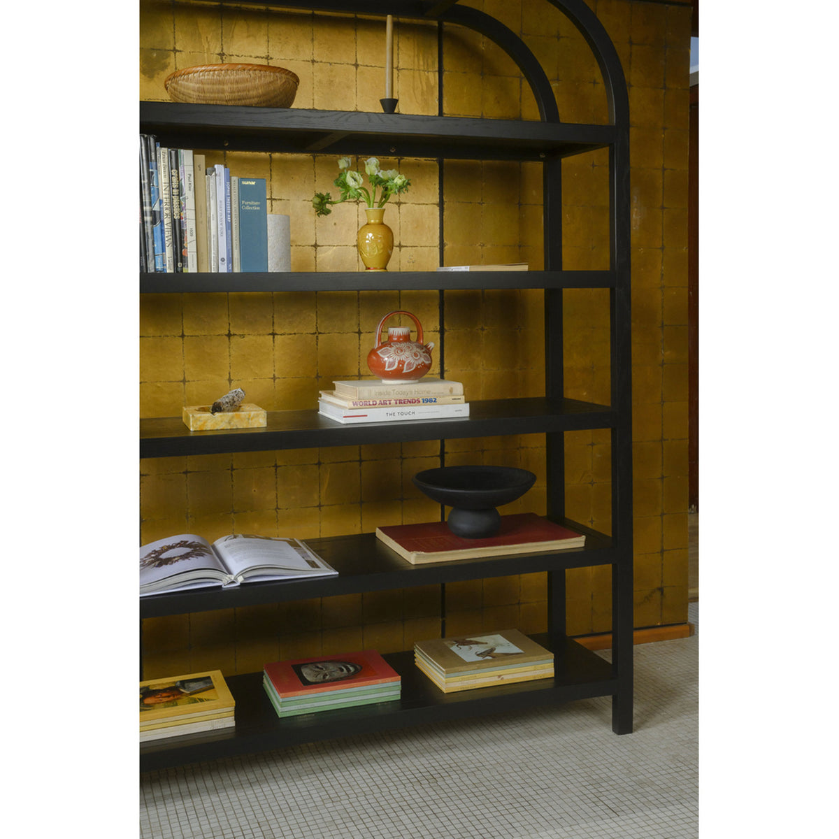 Eero Bookcase – 80" Solid Wood Bookcase (3 Colors) (45)