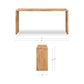 Carrie Counter Table – 75" Solid Oak Counter Table (8)