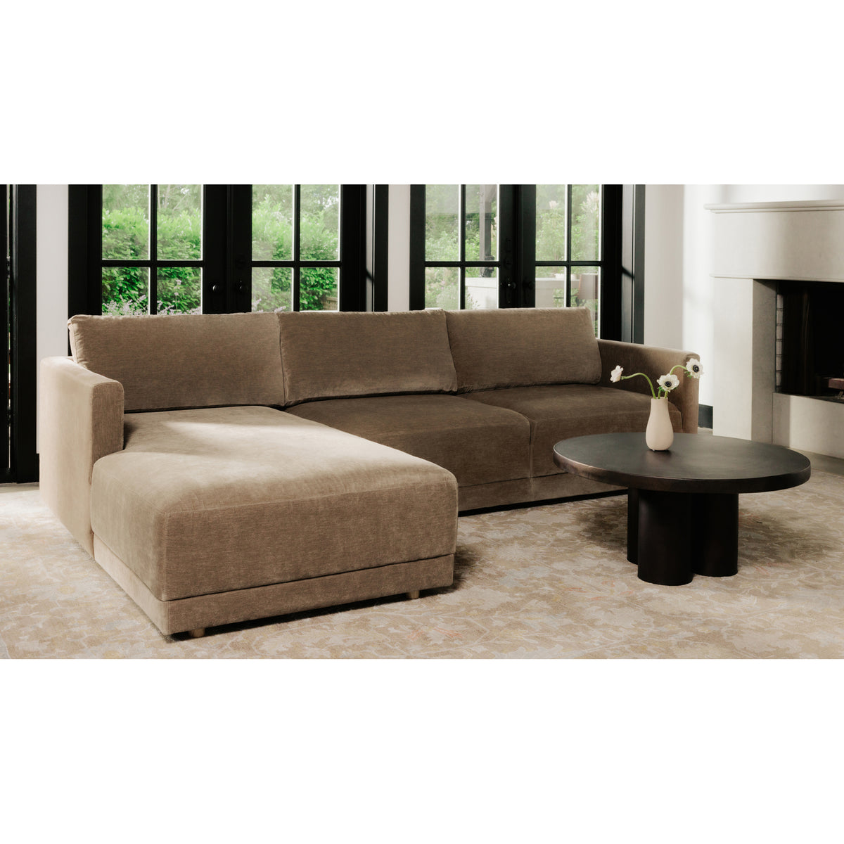 Bryn Sectional – 115.5" Upholstered Sectional Sofa (3 Colors) (14)