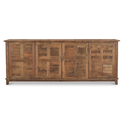 Augusta Sideboard – 82" Reclaimed Wood Sideboard (1)