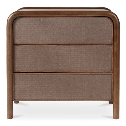 Rye Nightstand – 31.75" Mango Wood 3 Drawer Nightstand (1)