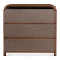 Rye Nightstand – 31.75" Mango Wood 3 Drawer Nightstand (2)