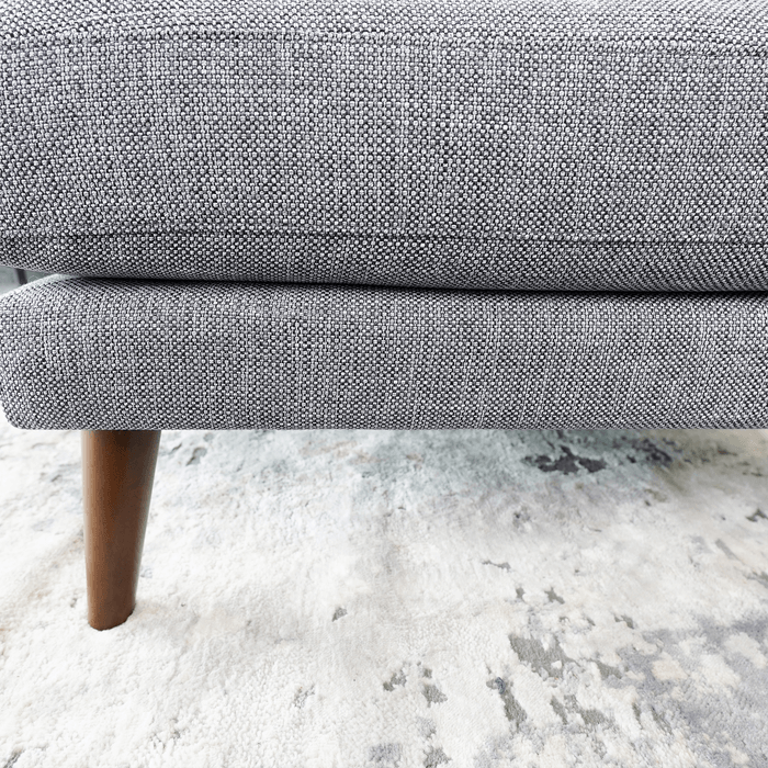Fabric L-Shape Sectional Chaise Sofa 97” – close-up detail