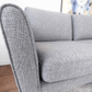 Benson Fabric L Shape Sectional Chaise Sofa 97'