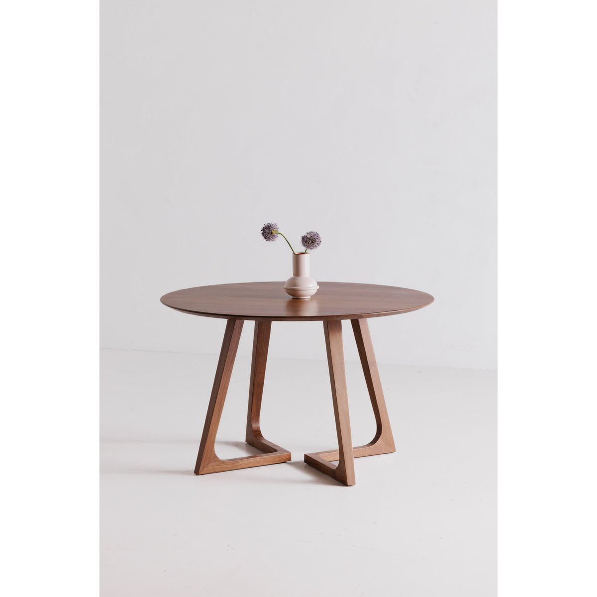 Godenza Round Dining Table – 47" Solid Wood Round Dining Table (2 Colors) (8)