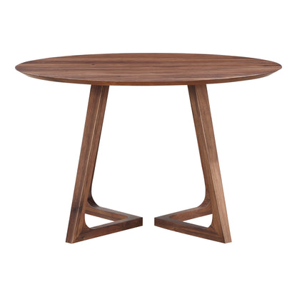 Godenza Round Dining Table – 47" Solid Wood Round Dining Table (2 Colors) (1)
