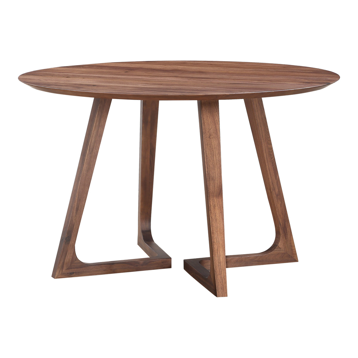 Godenza Round Dining Table – 47" Solid Wood Round Dining Table (2 Colors) (3)