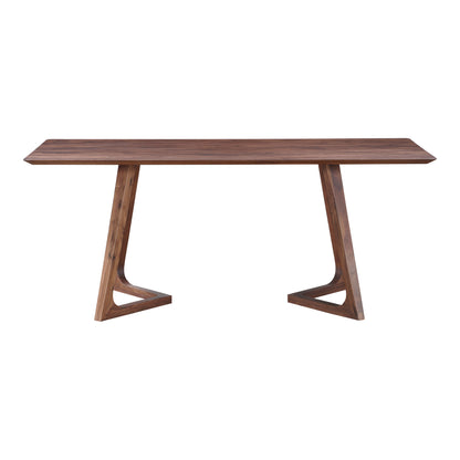 Godenza Rectangular Dining Table – 71" Solid Walnut Dining Table (1)