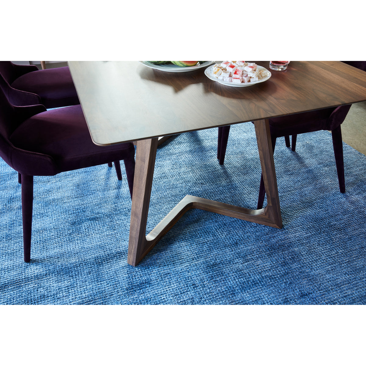 Godenza Rectangular Dining Table – 71" Solid Walnut Dining Table (7)