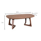 Godenza Coffee Table – 42" Solid Walnut Coffee Table (9)