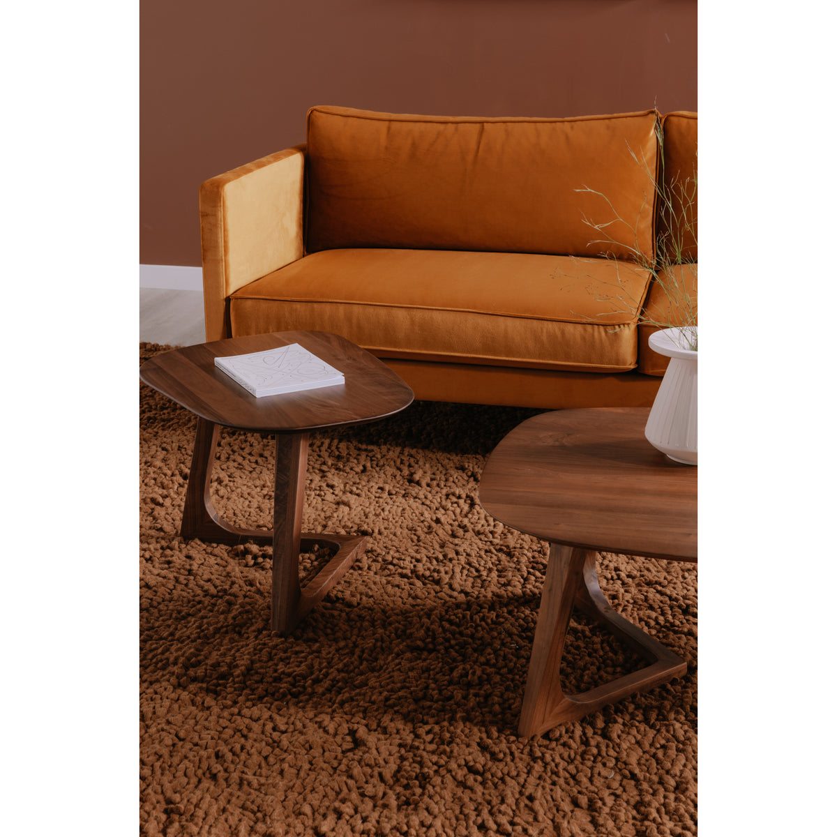 Godenza End Table – 24" Solid Walnut End Table (9)