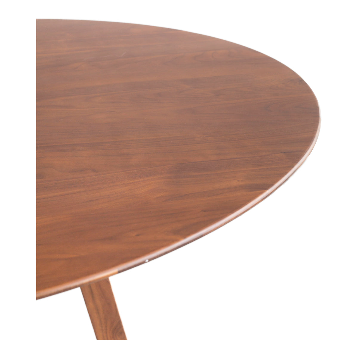 Aldo Round Dining Table – 47" Solid Walnut Dining Table (3)