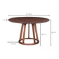 Aldo Round Dining Table – 47" Solid Walnut Dining Table (5)