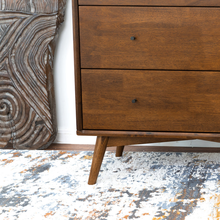 Caroline MCM Solid Wood Bedroom Storage Dresser – close-up detail