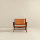Colin MCM Leather Upholstered Armchair